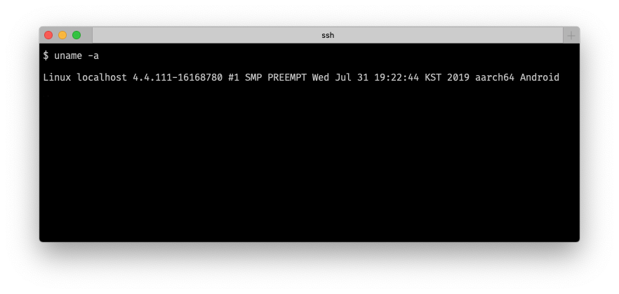 SSH to Termux from remote machine